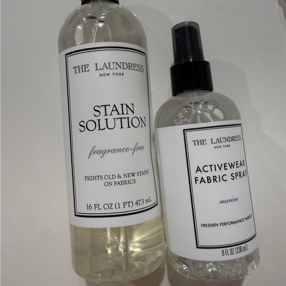 The Laundress Fabric Care Duo - Clear Bottles